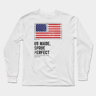 US made, sprue perfect - worn style Long Sleeve T-Shirt